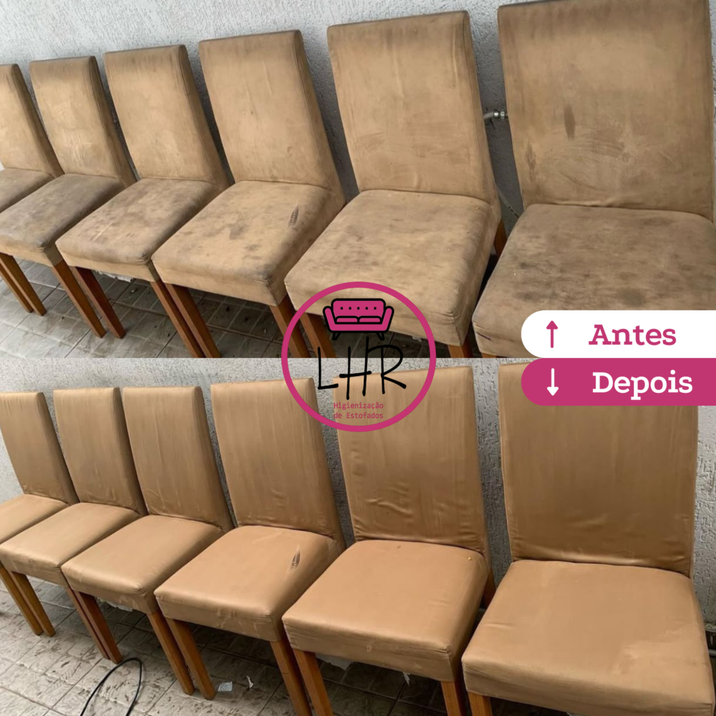 higienizar cadeiras